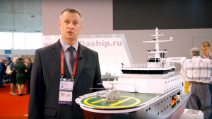 VIDEO: Pella Shipyard's Rescuer and Small Sea Tanker at Army-2018 Forum